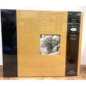 12x12 3-Ring Scrapbook Album Kraft Archival Safe Pages Photo Insert Hobby Lobby
